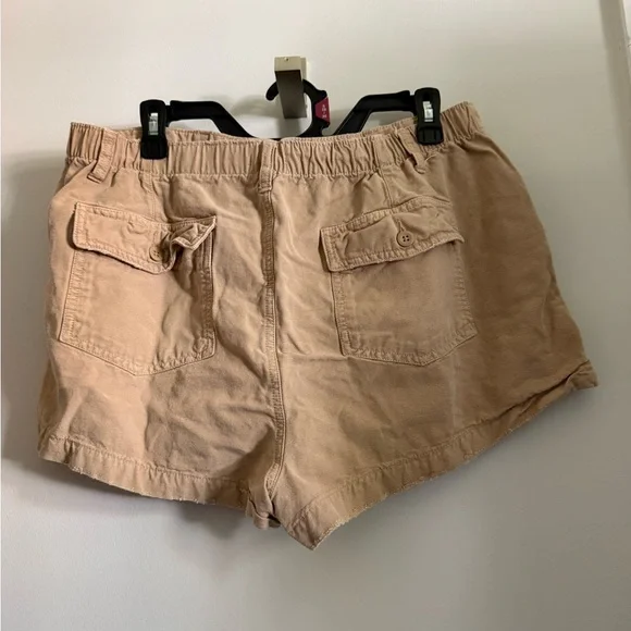 Women's Tan Shorts - Picture 1 of 3
